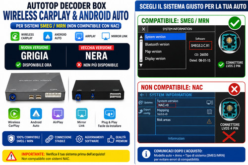 Autotop wireless carplay - autotop,