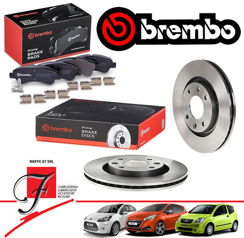 Kit freni anteriori brembo - anteriori,