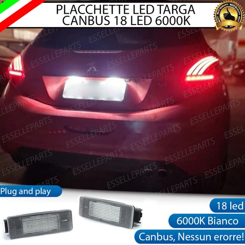 Placchette led luci targa - luci, 18