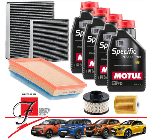 Kit tagliando peugeot 208 2008 - kit,