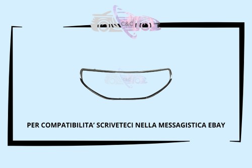Cornice cromata griglia - cromata,